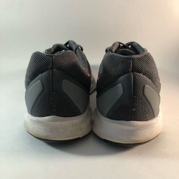 Nike Downshifter 7 womens running shoes lace up sneakers gray white size 10 - Picture 4 of 8